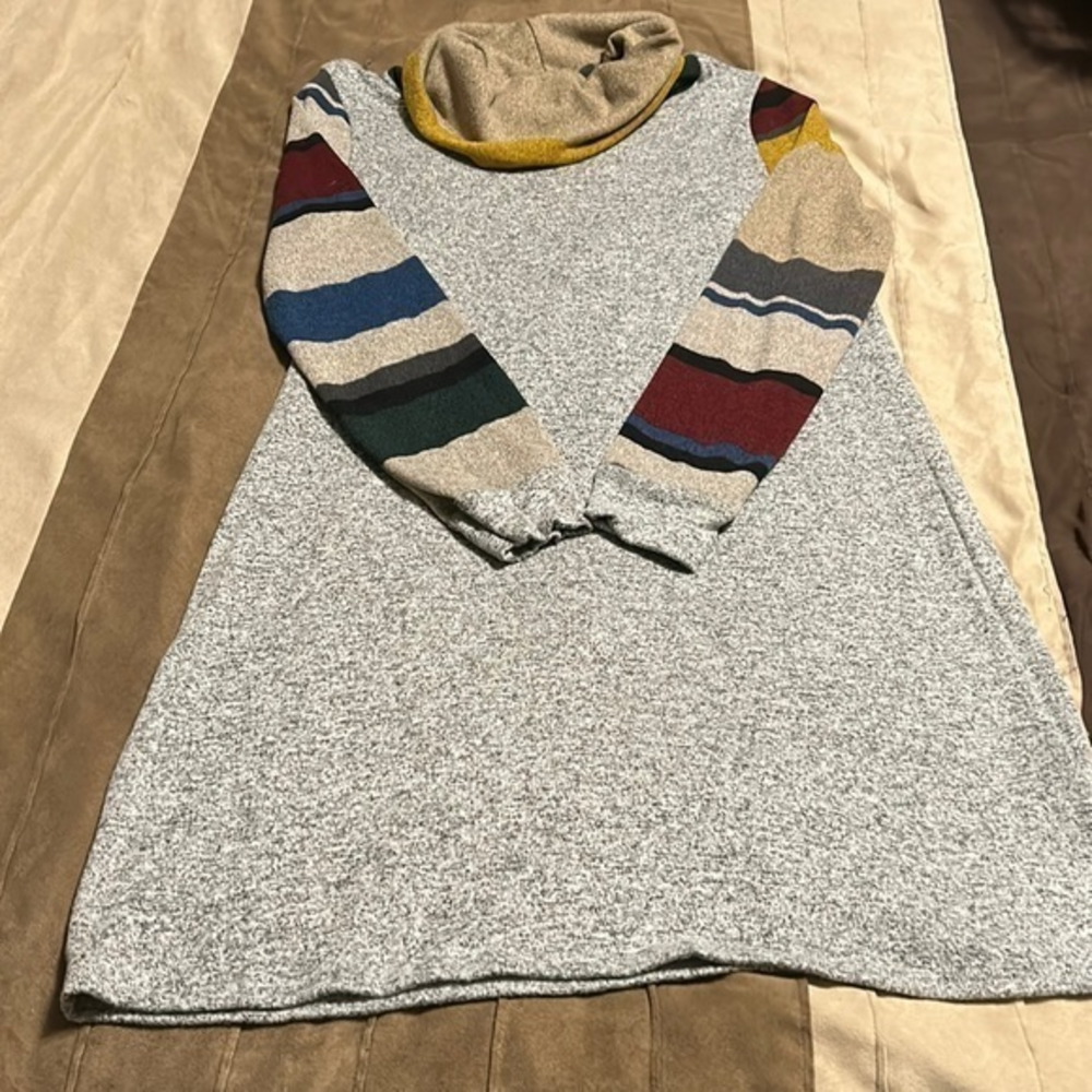 NWOT Cowl neck tunic dress